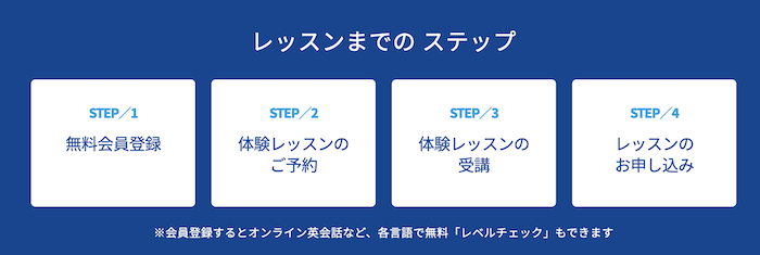 ECCオンラインレッスンの無料体験